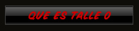 Que es Talle 0